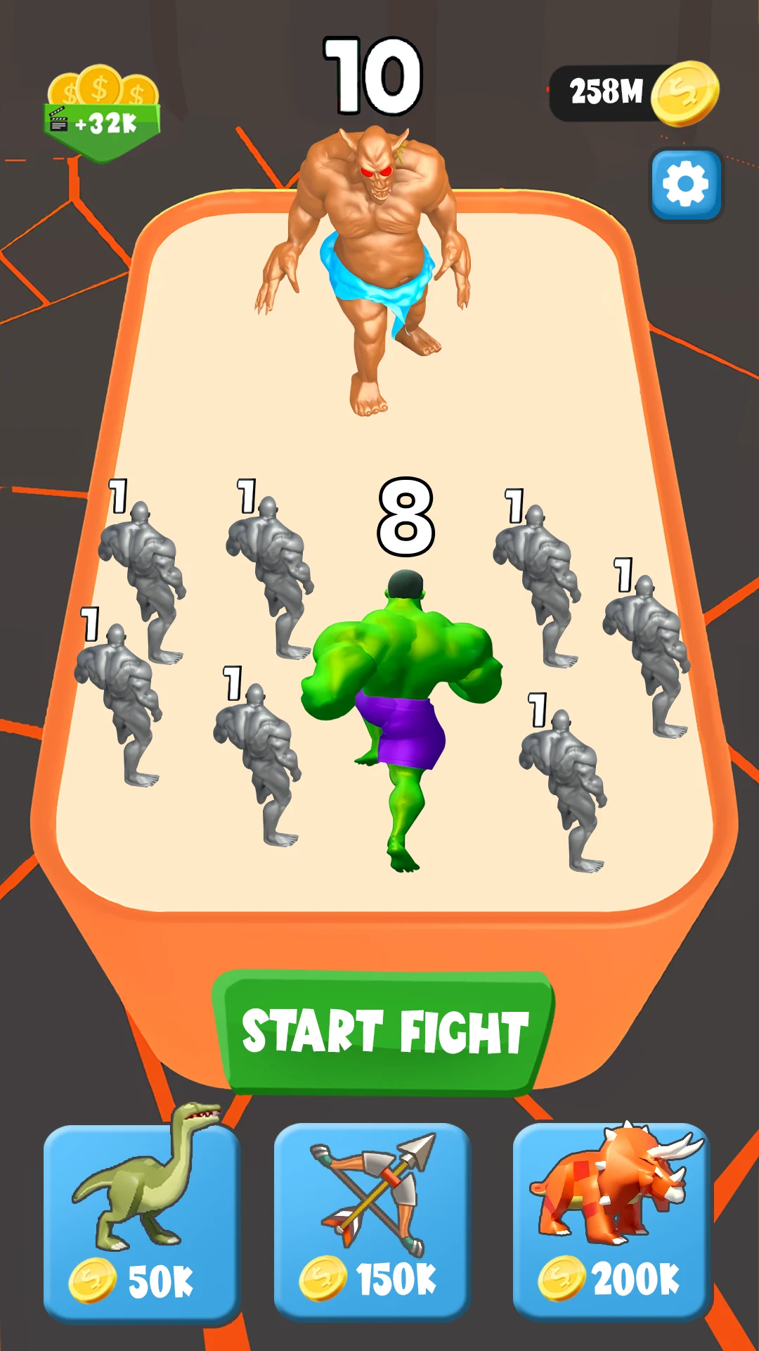 Merge Dinosaur - Fuse & Fight screenshot