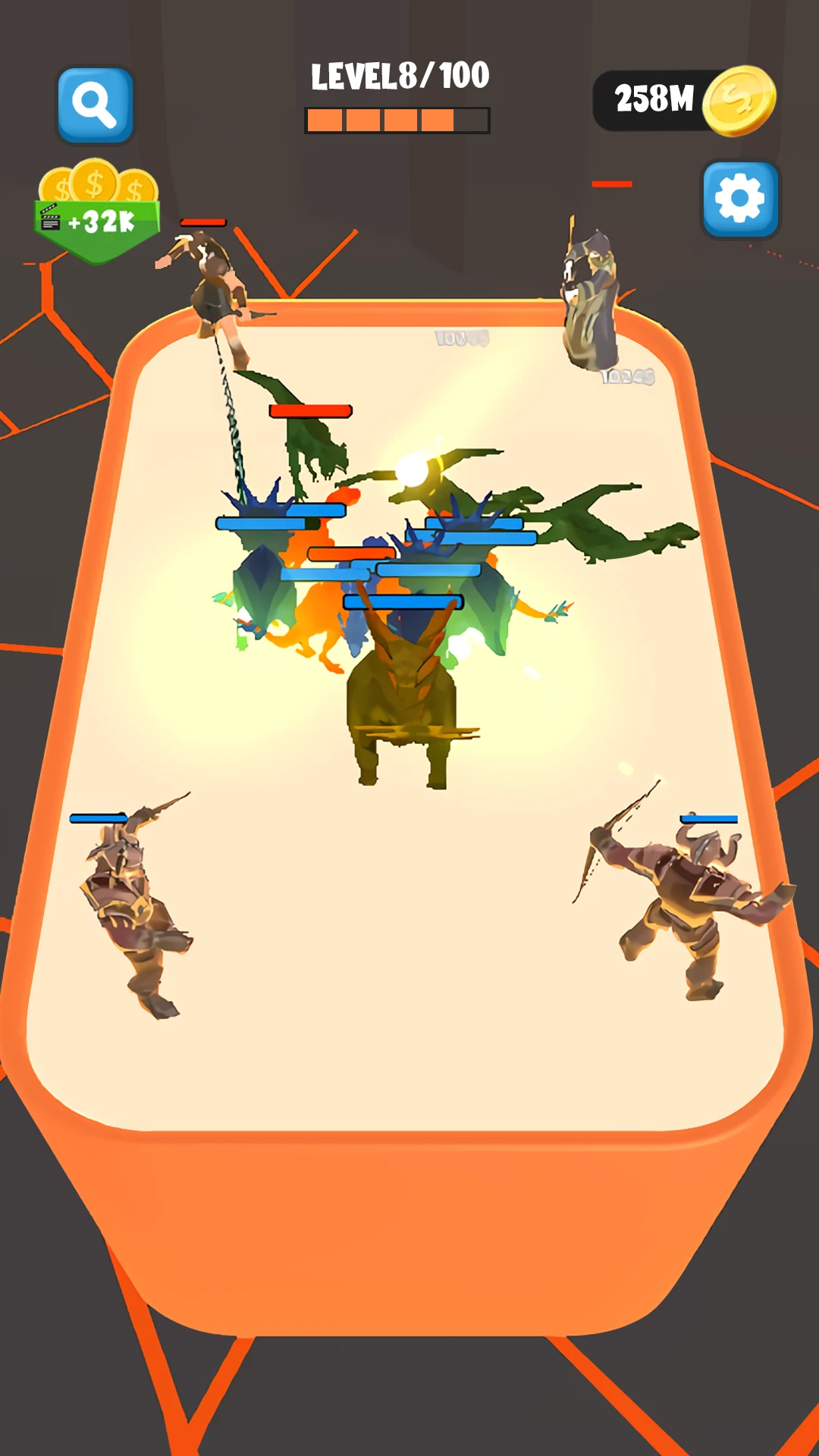 Merge Dinosaur - Fuse & Fight screenshot