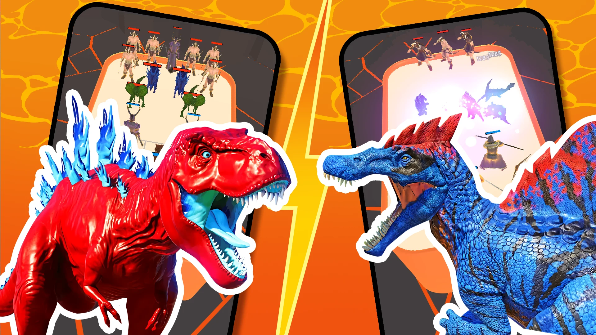 Merge Dinosaur - Fuse & Fight screenshot